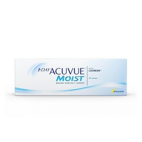 Acuvue 1-Day Moist – Daily – 30 Pack